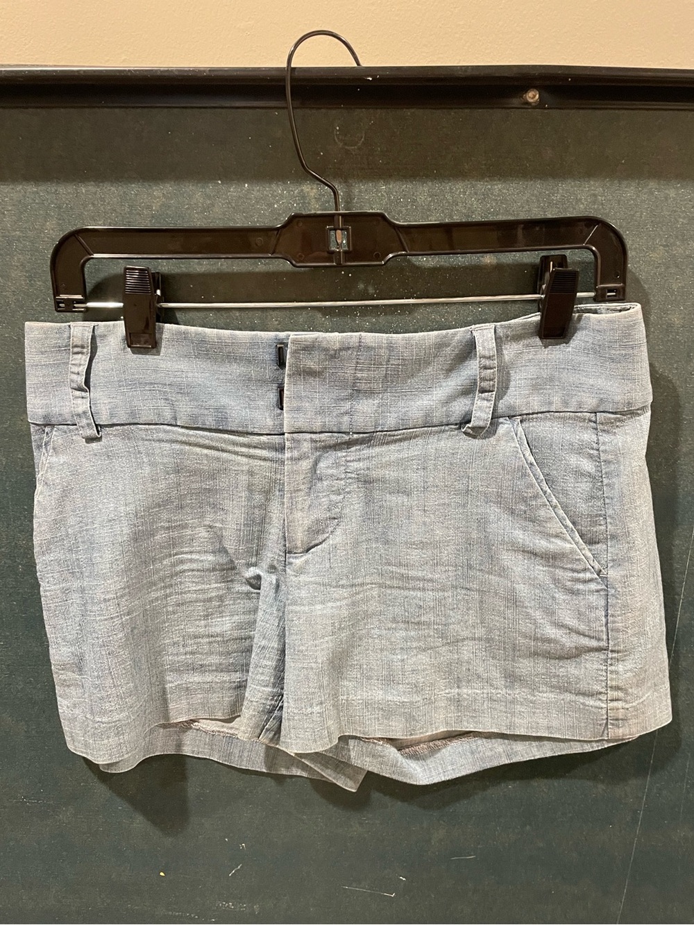 Alice + Olivia Light Blue Women's Blend Shorts